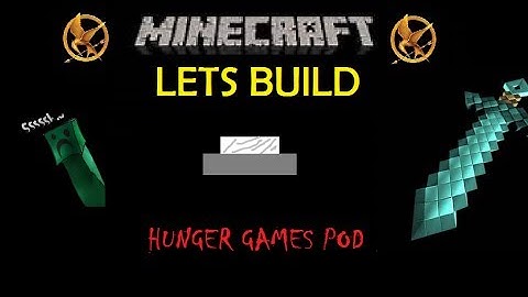 How To Make A Minecraft Hunger Games Pod (NO MODS) - Part 2