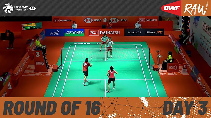 DAIHATSU Indonesia Masters 2023 | Day 3 | Court 3 | Round of 16