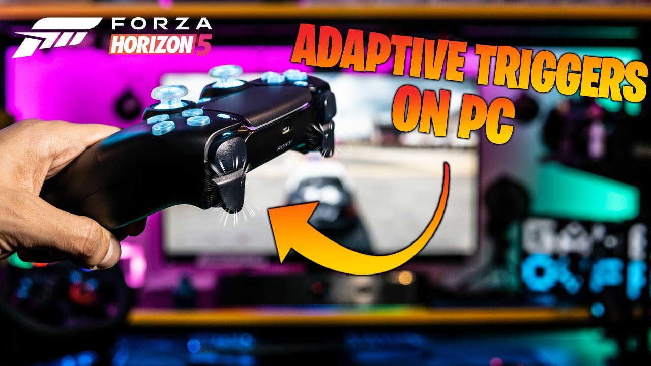 How To Get Adaptive Triggers For PS5 Controller On Forza Horizon 5 