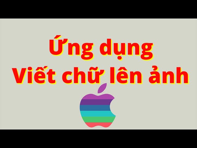 Phần Mềm Viết Chữ Lên Ảnh Trên Điện Thoại Miễn Phí! - Youtube