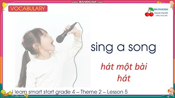 I learn smart start grade 4 - Theme 2   Lesson 5 - Vocabulary&Structure