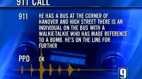 911 Call Transcript Released In Bus Bomb Scare