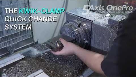 Kwik-Clamp 5 Axis OnePro Workholding Quick Change System
