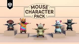 Mouse Character Pack | Unity | Asset store