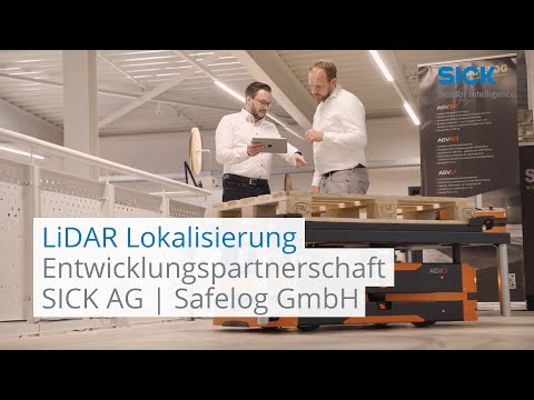 Entwicklungspartnerschaft: LiDAR-Lokalisierung mit Virtual Line Navigation | Safelog GmbH | SICK AG