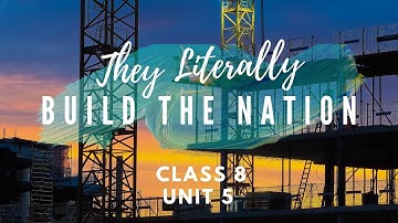 They Literally Build The Nation | Unit 5-Education and Career | Class 8 | TSCERT English | M Anitha