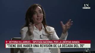 Victoria Villarruel: "Cristina Kirchner fue una tragedia para este país"