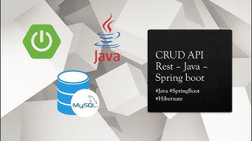 Como crear una API Rest Full con Java, Spring Boot, Hibernate (2022) 1/2