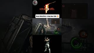 Resident evil 5 Heavy Metal Chris /Irving Boss Fight / Professional mode 🔥 #residentevil5