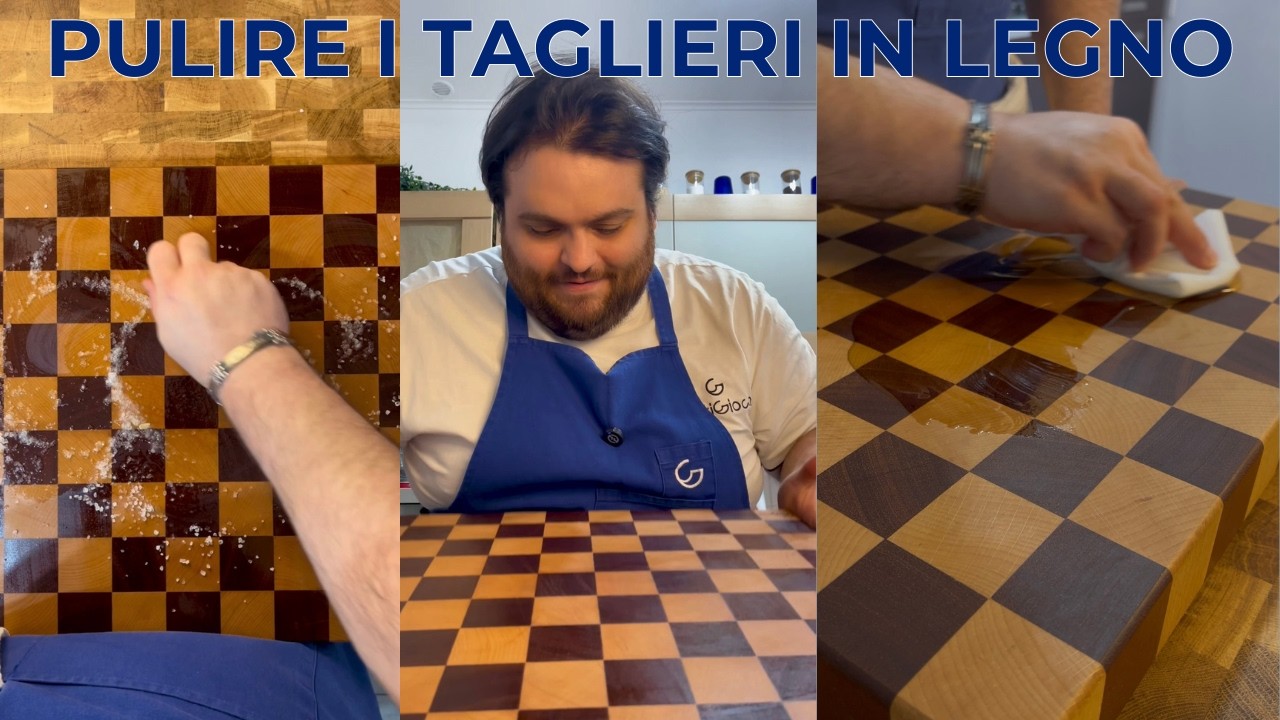 TUTTI I SEGRETI PER LA PULIZIA E MANUTENZIONE DEI TAGLIERI IN LEGNO, piccola guida completa