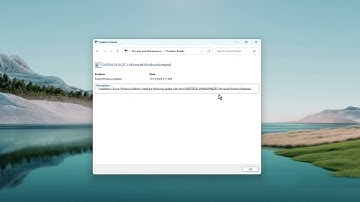 Viewing the reliability history on a Windows System