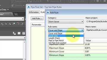 Rule Set for Layout_gravity Pipes & Structures in AutoCAD Civil 3d in Urdu/Hindi