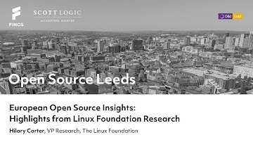 Hilary Carter // European Open Source Insights: Highlights from Linux Foundation Research