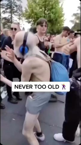 Never too old for the rave 🕺