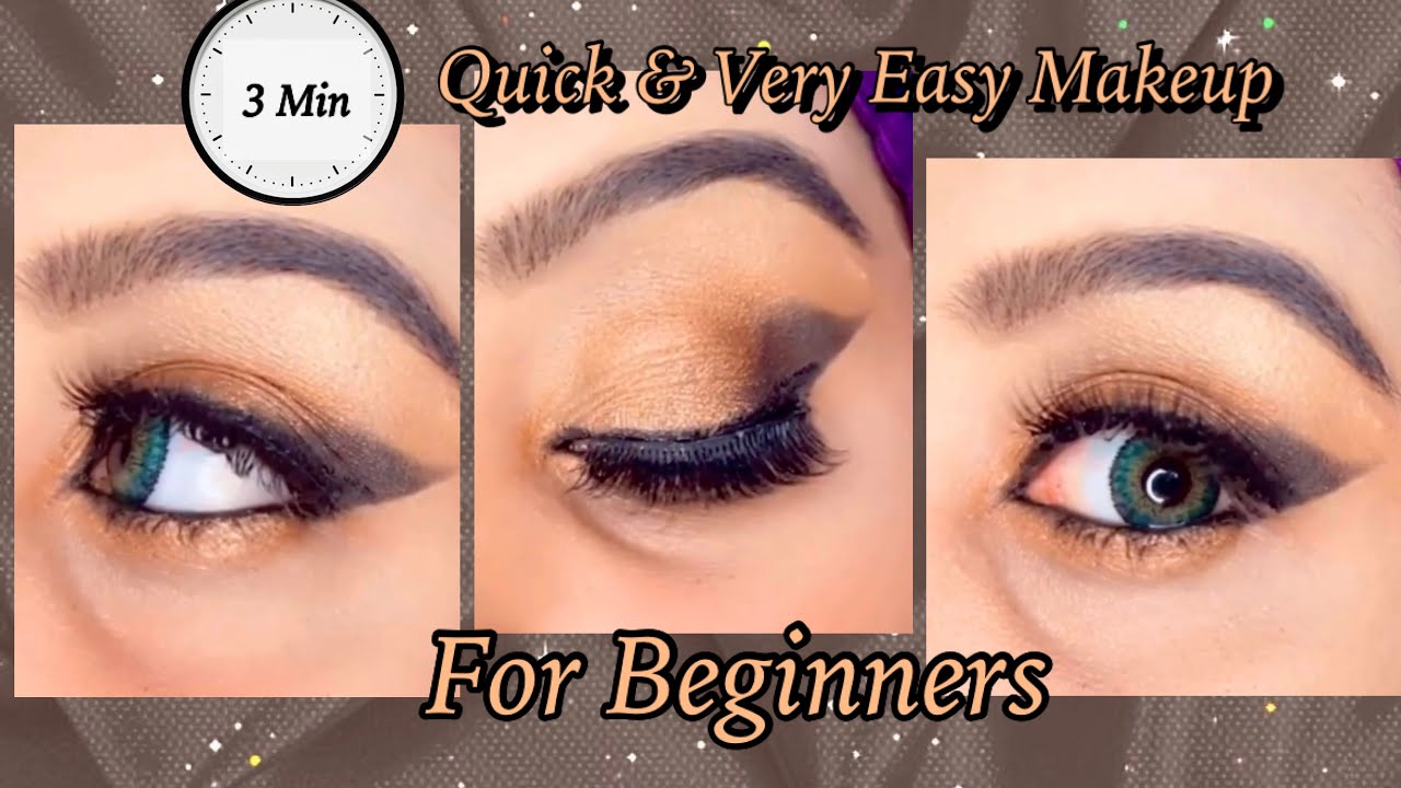 Easy Eye Makeup Tutorial Quick Eye Makeup YouTube