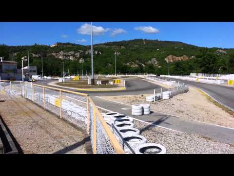 2ème Roulage karting KFS100 le 19/04 2014 circuit La Roche de Glun (video 6)