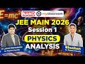 JEE Main 2026 – January Session 1 | Physics Paper Analysis || NANO myClassroom