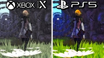 Anima Gate of Memories 1 and 2 Remaster PS5 vs Xbox Series X Graphics Comparison