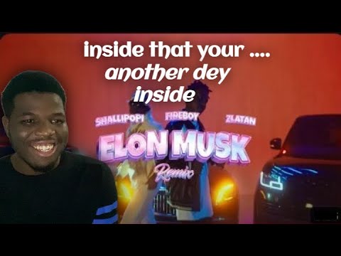 2023 anthem or what???!!!! | Shallipopi, Zlatan, Fireboy DML - Elon Musk (Remix)(REACTION!!!)