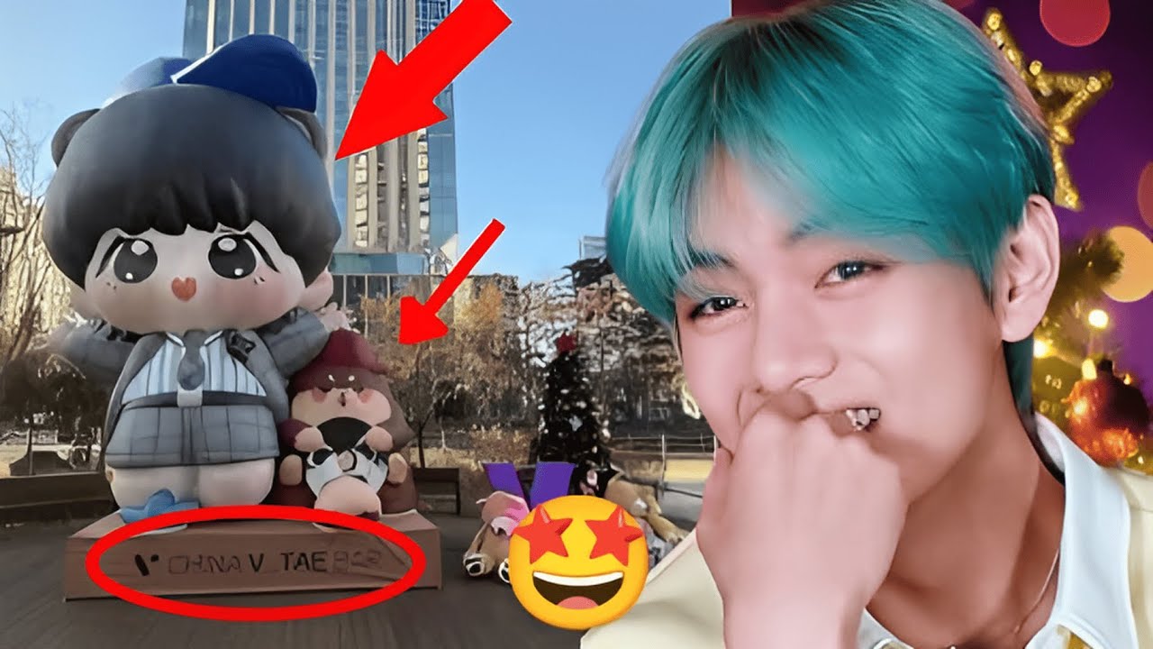 Ким Тэхён в тренде: гигантская кукла ошеломила ARMY?!