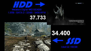 SSD Vs HDD Load Times: Skyrim