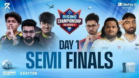 BGMI LIVE Team Godlike & Soul Full DOMINATED IN Raising Championship💥Jonathan is back💛