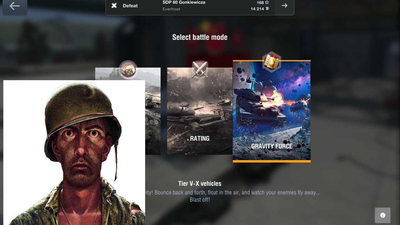 Playing gravity force