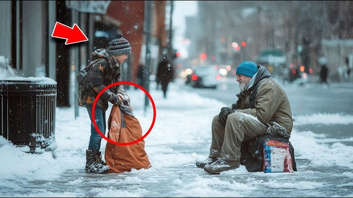 Boy Gives His Jacket to Millionaire Disguised as a Beggar, Next Day, He Finds Fortune at His Door.. - YouTube
