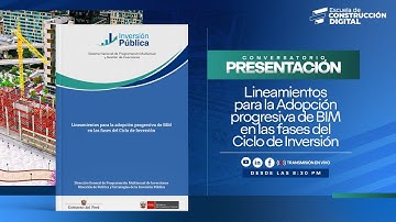 Lineamientos📂 Adopción BIM en las fases del Ciclo de Inversión🏦 - Presentación