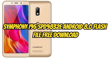 Symphony I95 SPD Flash File Without Password