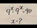 Solve for X in this nice Algebra Math question || Olampiad question 