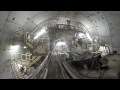 Tuneladora en 360º - Linea 3 del Tren Ligero en Guadalajara (Avance Febrero 2017)