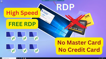 How to Get Free RDP for YouTube Views, Watch time, CPM, & Website - Without Any Credit Card