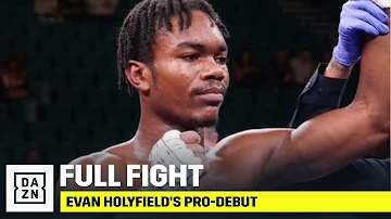 FULL FIGHT | Evander Holyfield's Son, Evan, Makes Pro-Debut