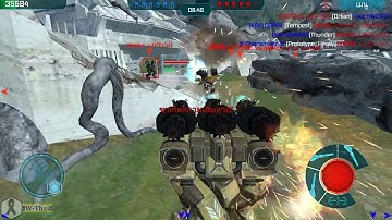 #ไทย War Robots Test server 2.9 (273) Team Deathmatch [2017/05/20] Part 2 (Android)