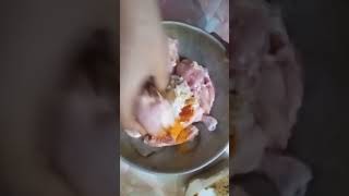 কি বানাইলাম এতো মজার খাওন চিকেন ফ্রাই 🙆‍♀️ #shortsvideo #viral