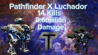 🔥INSANE PATHFINDER x LUCHADOR🔥 [Gameplay] (War Robots)#gaming #warrobots #fyp #pathfinder #luchador