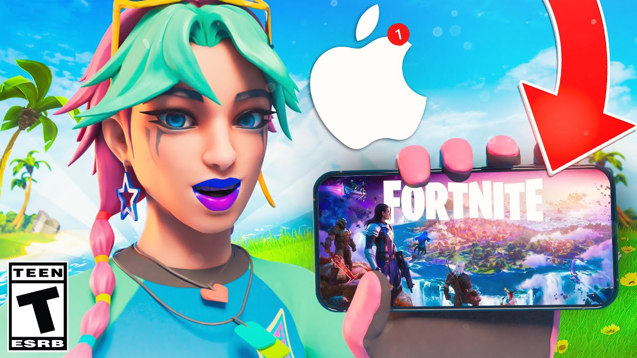 Fortnite de RETOUR sur IOS ! @Nanass3.0