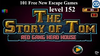 101 Free New Escape Games level 152- The Story of Tom RED GANG HEAD HOUSE - Complete Game screenshot 5