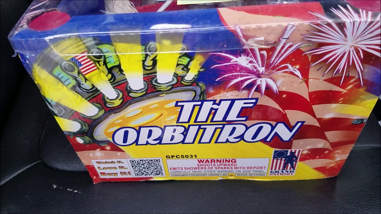 The Orbitron by Grand Patriot fireworks - YouTube