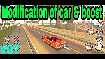 Modification car & boost