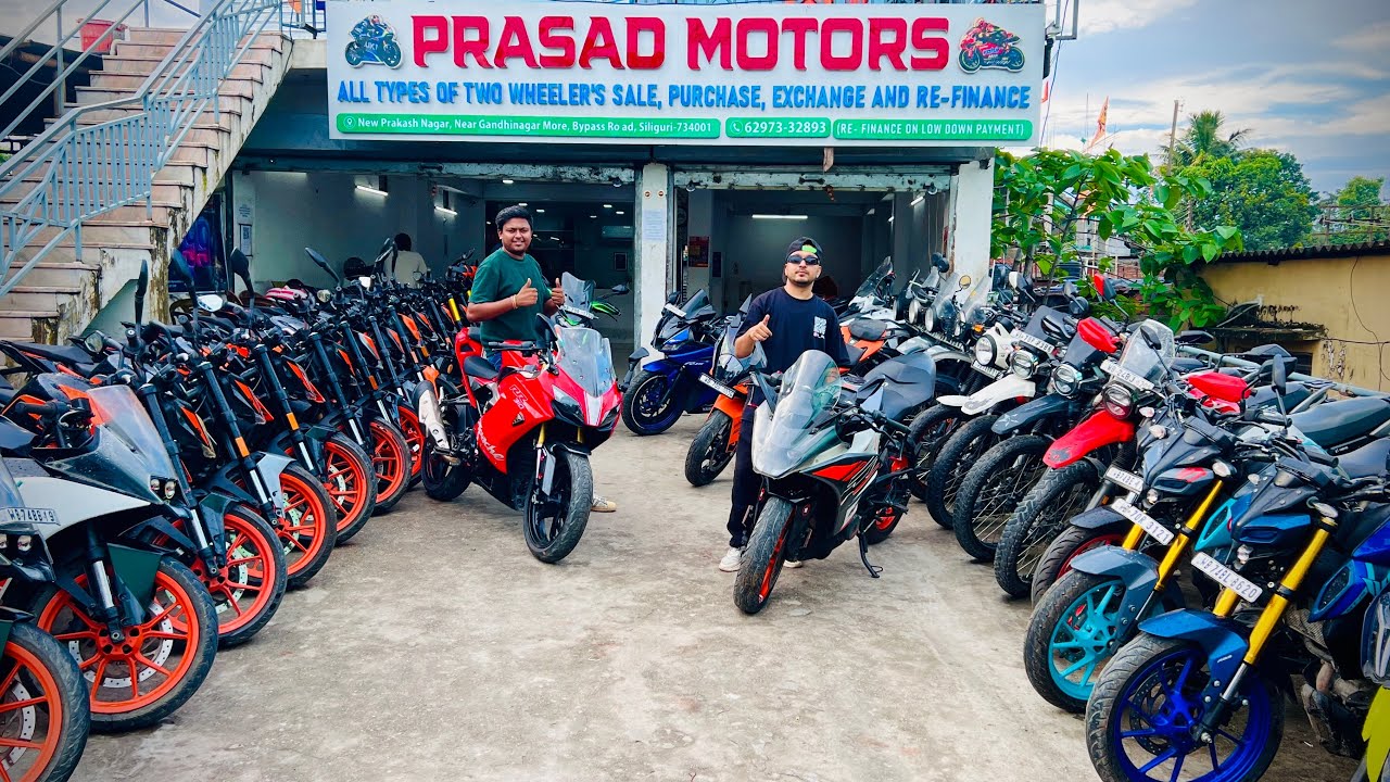 CHEAP AND BEST SECOND HAND BIKE SHOWROOM IN SILIGURI WEST BENGAL 🔥PRASAD MOTORS SILIGURI #bike