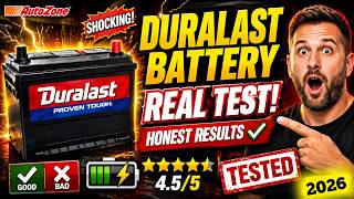 Is AutoZone’s Duralast Battery Actually Good? 🔋 Honest Review!
