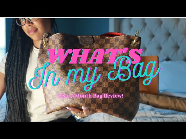 WHAT'S IN MY BAG  LOUIS VUITTON GRACEFUL PM 