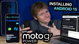 Trying to Custom ROM a budget Motorola... (G7 Power)