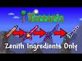 Can you beat Terraria using only the Zenith ingredients? Part 1: Pre-Hardmode