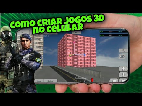 Como Criar Jogos 3D pelo Celular 