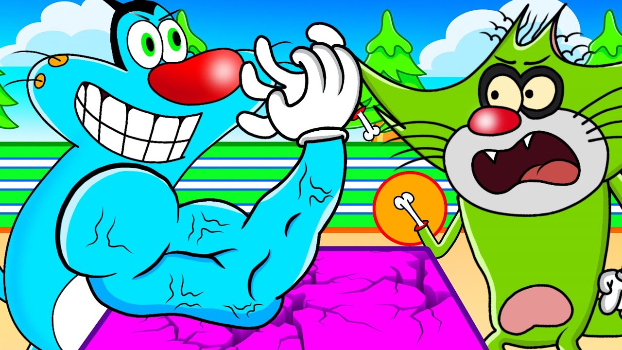 Roblox Oggy And Jack Playing Arm Wrestling Simulator 