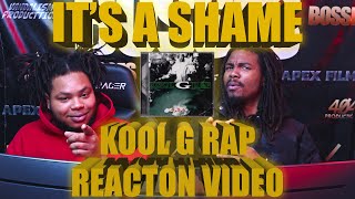 First Time Hearing Kool G Rap - It's A Shame (Reaction Video)