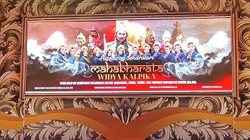 SENDRATARI MAHABHARATA WIDYA KALPIKA 💙 DIES NATALIS KE - 71 UM 💙 UNIVERSITAS NEGERI MALANG 💙💙💙